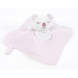 Doudou à broder DMC Koala endormi rose