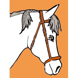 kit Canevas - Petits trous Luc Création Le cheval de la lumière