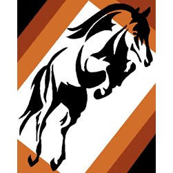 kit Canevas - Petits trous Luc Création Symbole d'équidé