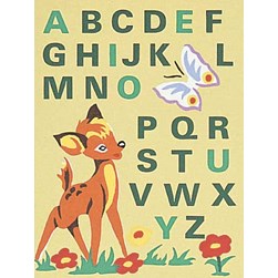 kit Canevas - Petits trous Luc Création ABC du faon