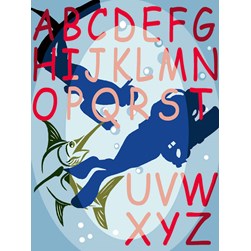 kit Canevas - Petits trous Luc Création ABC des plongeurs