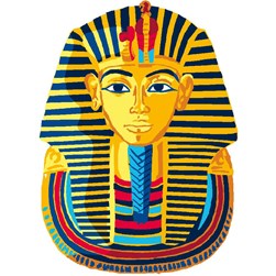 kit Canevas - Petits trous Luc Création Pharaon Ramses