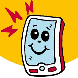 kit Canevas - Gros trous Luc Création Le téléphone sonne