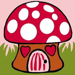 kit Canevas - Petits trous Luc Création Maison de Schtroumpfette