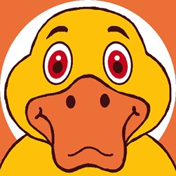 kit Canevas - Gros trous Luc Création L'hypnose du canard