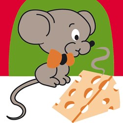 kit Canevas - Gros trous Luc Création L'émental de la souris