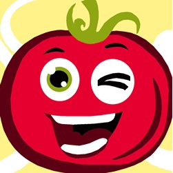 kit Canevas - Gros trous Luc Création La blague de la pomme