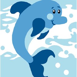 kit Canevas - Gros trous Luc Création Delphineau