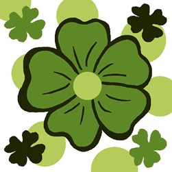 kit Canevas - Gros trous Luc Création La Saint Patrick