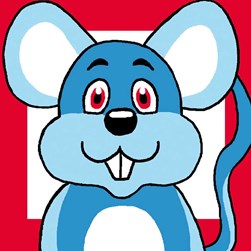 kit Canevas - Gros trous Luc Création La petite souris