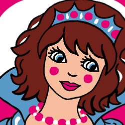 kit Canevas - Gros trous Luc Création Un rêve de princesse