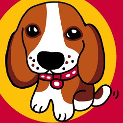 kit Canevas - Gros trous Luc Création ouaf ouaf