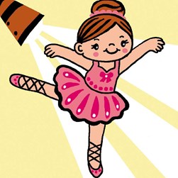 kit Canevas - Gros trous Luc Création Mes débuts de danseuse