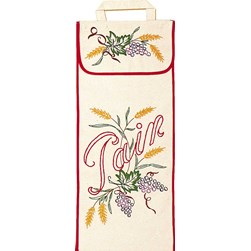 kit Sac à Pain en Broderie Traditionnelle Luc Création Pain aux raisins