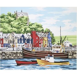 kit Canevas Complet Anchor Tobermory à l'île de Mull