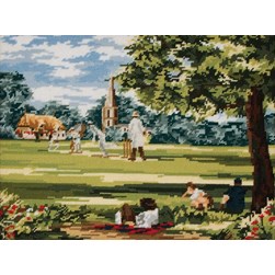 kit Canevas Complet Anchor Une partie de criket