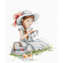 kit Point de croix Luca-S Ma première broderie