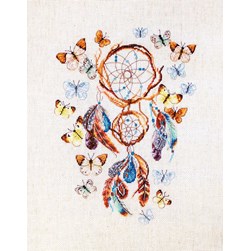 kit Point de croix LETISTITCH Keep your dreams -  attrape rêve