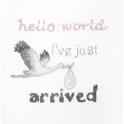 kit Point de croix LETISTITCH La livraison du nouveau né