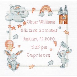 Broderie naissance LETISTITCH Le pays des merveilles