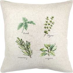Coussin broderie Point de Croix Luca-S Les herbes aromatiques