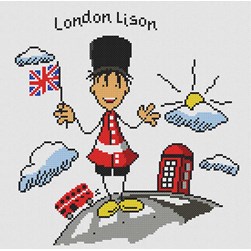 kit Point de croix Marie Coeur Lison à Londre