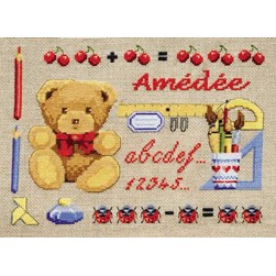 kit Point de croix Marie Coeur Ma rentrée des classes