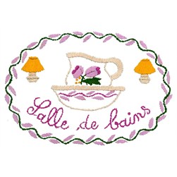 Kit broderie Traditionnelle Luc Création Salle de bains