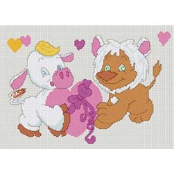 kit Point de croix Anagram Diffusion Drôles d'animaux