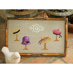 kit Point de croix Au Fil De L'Ange Collection de chapeaux