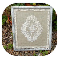 kit Point de croix Au Fil De L'Ange Dentelle ancienne