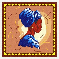 kit Point de croix Anagram Diffusion Portrait de mauritanienne