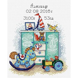Broderie naissance MP Studia Ma chambre aux jouets