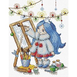 kit Point de croix MP Studia Peindre en couleur