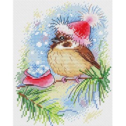 kit Point de croix MP Studia Le bonnet de l'oisillon