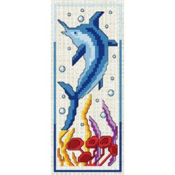 Marques pages à broder Luc Création L'espadon