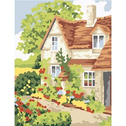 kit Canevas Complet Anchor Chemin du chalet