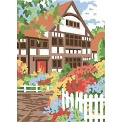 kit Canevas Complet Anchor Maison typique