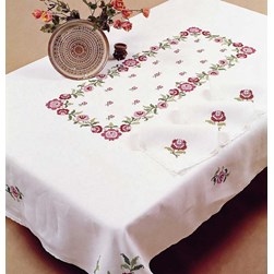 Nappe - Broderie Point de Croix imprimée Margot Broderie Princesse