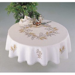 Nappe - Broderie Traditionnelle Margot Broderie Epis de blé