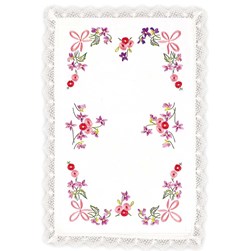 Kit napperon - Broderie traditionnelle Margot Broderie Zeste de tendresse