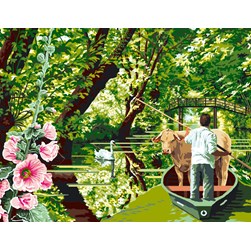 Canevas Mimo Verde Au cœur du marin Poitevin