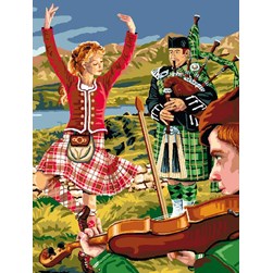 Canevas Mimo Verde Chants celtiques