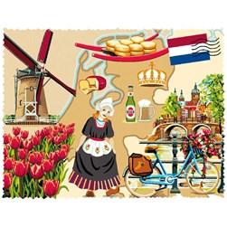 Canevas Mimo Verde Les symboles des Pays Bas