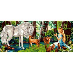 Canevas Mimo Verde Une forêt enchantée