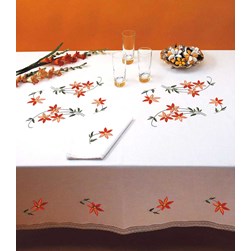 Nappe - Broderie Traditionnelle Luc Création Florelite