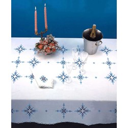 Nappe - Broderie Point de Croix imprimée Luc Création Alaska