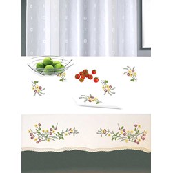 Nappe - Broderie Traditionnelle Luc Création Couleur printemps