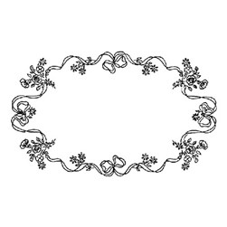 Kit napperon - Broderie traditionnelle Luc Création ruban aux fleurs