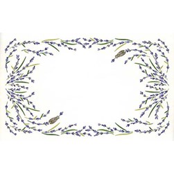 Kit napperon - Broderie traditionnelle Luc Création coeur de provence